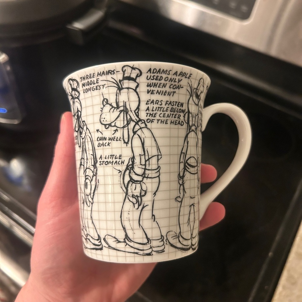 Disney Goofy 90 Years of Magic Sketchbook Mug - Picture 4 of 6